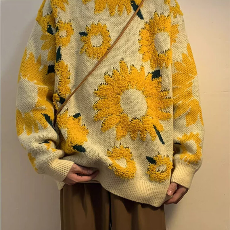 Мужские классические осенние свитера в японском стиле с круглым вырезом простая одежда для отдыха мягкая теплая Высококачественная уникальная популярная красивая новинка