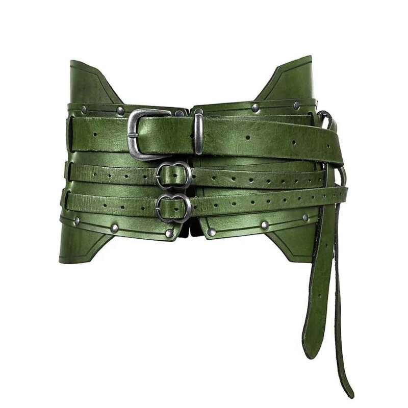 Cinturón de cintura ancha para camisa de adulto, corsé de sello de cintura ancha, estilo Medieval, Vintage, elegante, Universal
