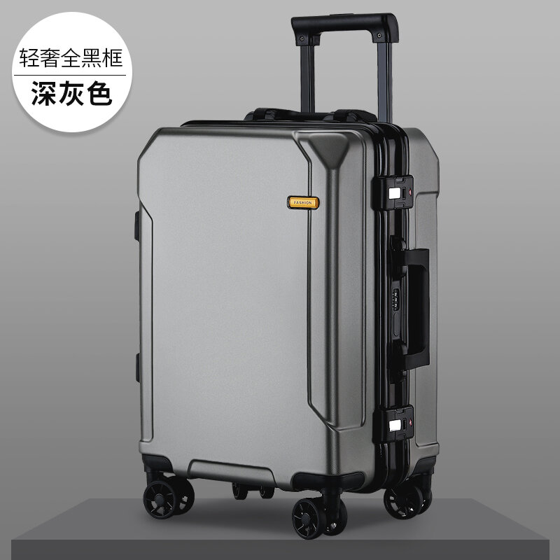 Neue mode reise gepäck passwort verdickt trolley koffer tasche 20/25 zoll hohe wert marke gepäck für männer und frauen