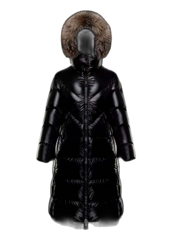 Jaqueta Parker Down feminina com capuz de inverno, casaco feminino, super quente, revestido em PU, roupa Y2K, sutiã traf, alta qualidade, novo, 2022