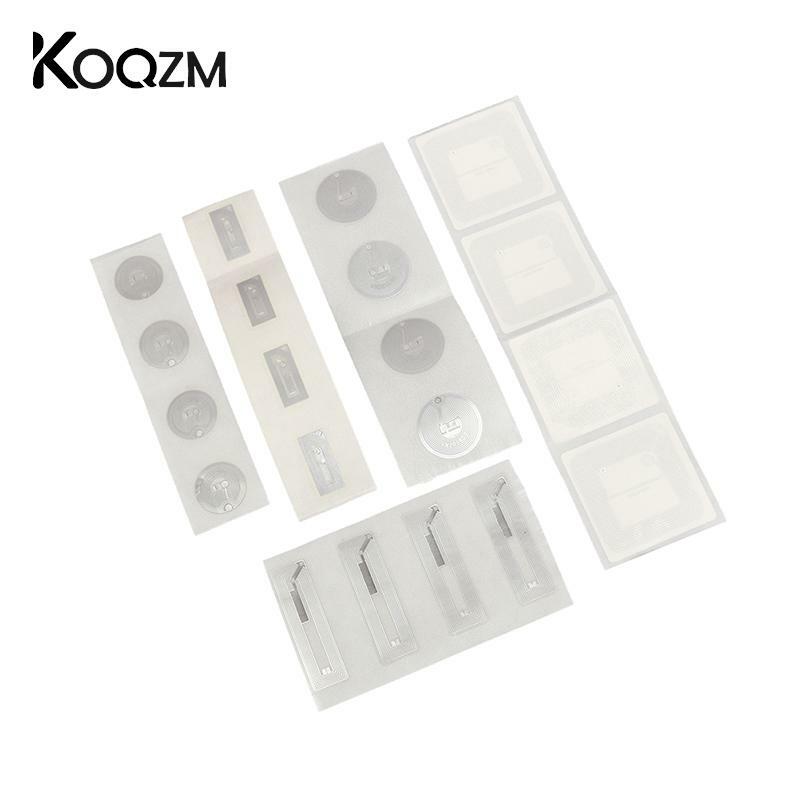 10Pcs 13.56mhz UID changeable NFC Sticker Rewritable Blank Card Copy Clone for NFC Enabled Devices