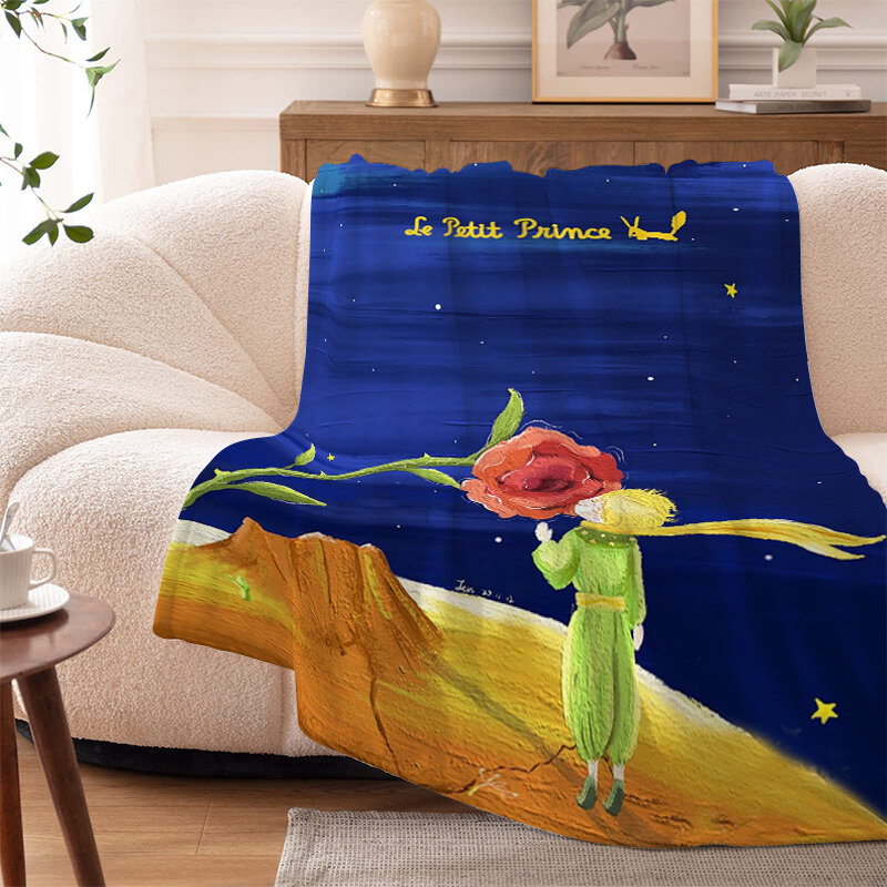 O pequeno P-Princes cama de microfibra, cobertor de flanela, sofá cobertor, cochilo, macio, velo, king size, quente, personalizado, inverno