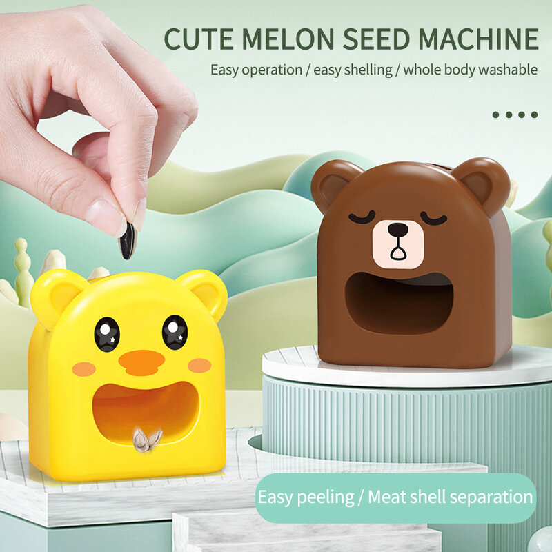 Melon Peeler Automatic Shelling Machine Mini Sheller Kitchen Tools Family Picnic Party Supplies