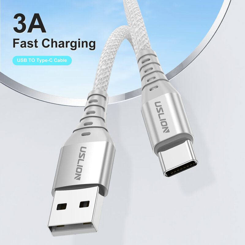 Câble USB de type C à charge rapide pour téléphone portable, chargeur de type C, ligne de données USB, Oneplus Samsung S23 Xiaomi POCO, 3A