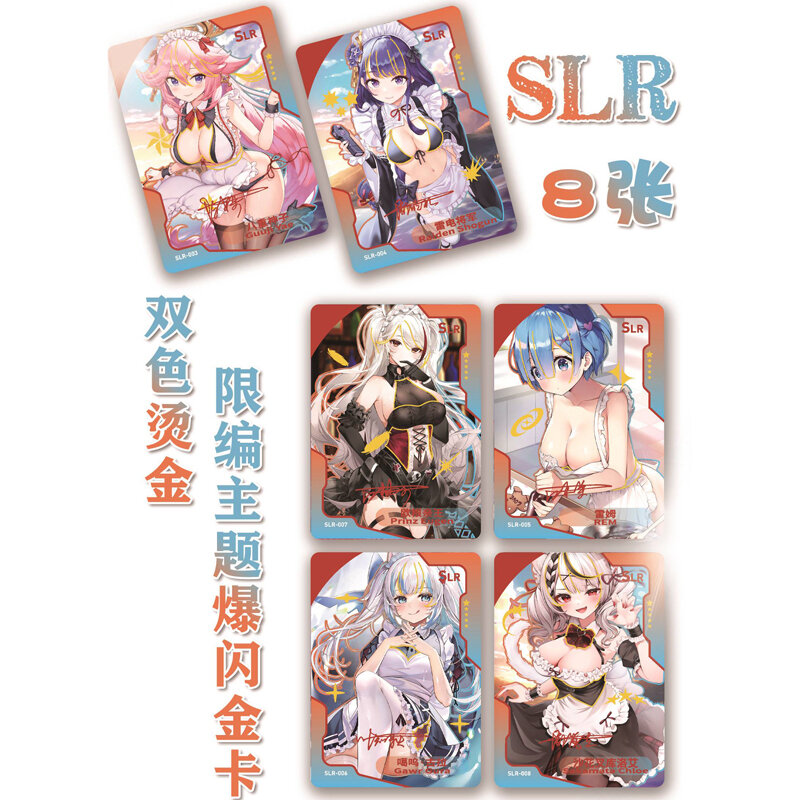 Dea Story Collection Card Girls Party Booster Box Senpai Goddess Card Anime Rare Bikini Board gioco regalo di compleanno giocattoli per bambini