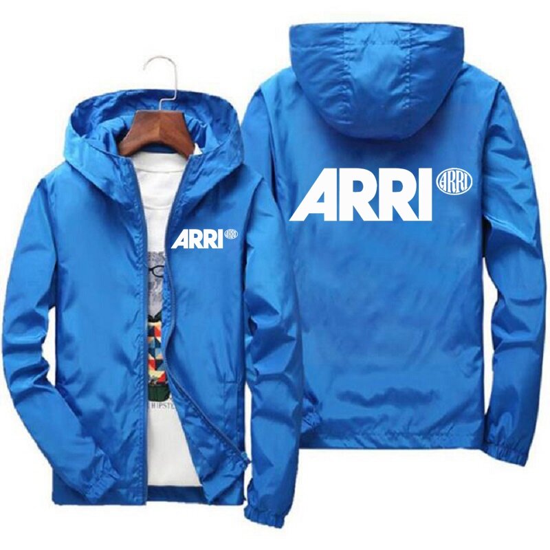 ARRI 남성용 자외선 차단 방수 비치 캐주얼 재킷, 후드 재킷, 바람막이, 포장 가능한 스킨 코트, 여름