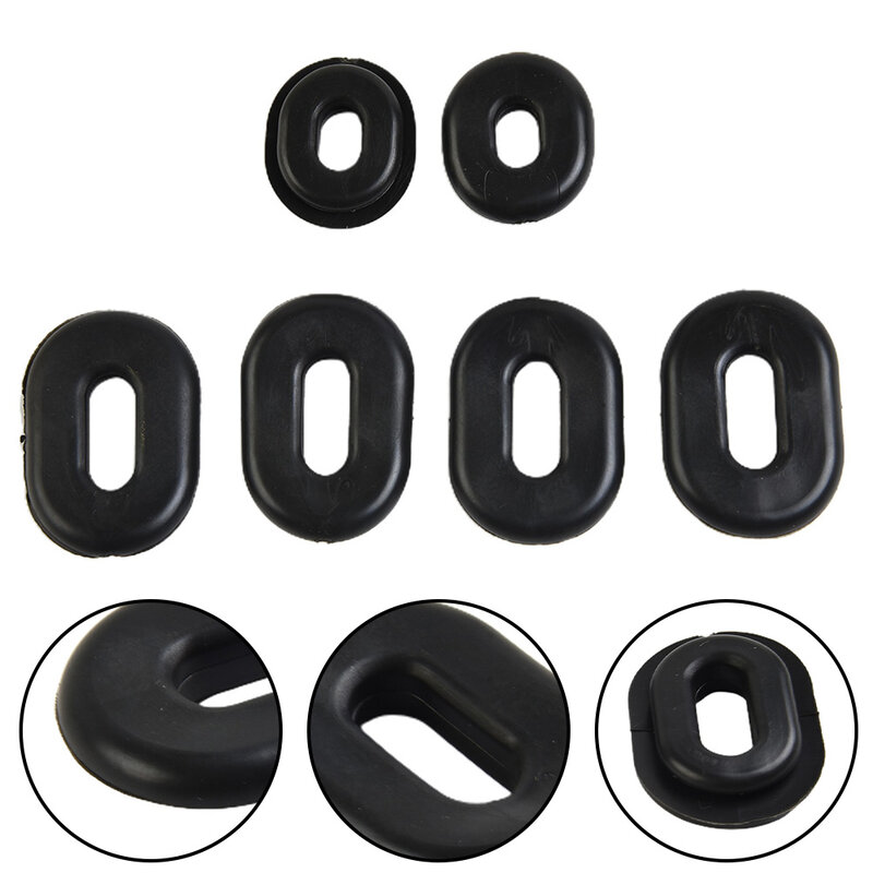 Uitstekende Kwaliteit Zwart Rubber Zijbedekking Grommet Set Voor Honda Cb Cl Sl Xl100 Cb Ct Sl Tl Xl125 Cl200 Sl350 Cb200/500/550/750