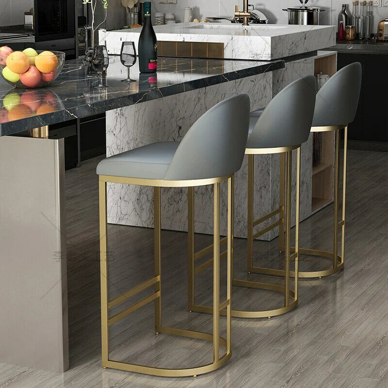 Designer Nordic Bar Chairs Ergonomic Party Pedicure Vanity Library Bar Chairs Reception Bedrooms Taburet Alto Home Decoration