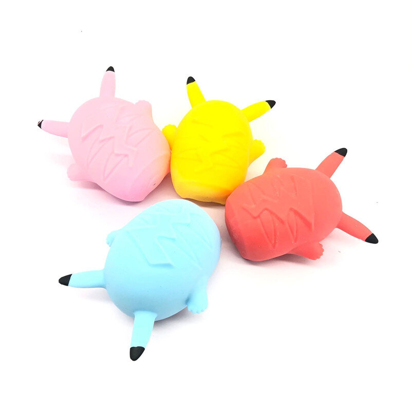 Pokemon Pikachu Squishy Toy Cute Animal Squeeze Antistress Fidget Toys for Kids Adults Slow Rising Stress Relief Birthday Gift