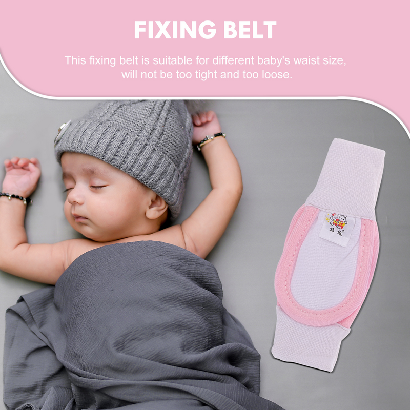 3pcs Diaper Fasteners Cloth Diaper Fasteners Cotton Infant Diaper Fastener Adjustable Fixing Belts ( Mixed color )