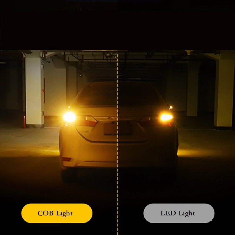 2PCS luci di segnalazione 1157 Car Stop Brake Light fanale posteriore alluminio BAY15D lampadine per Auto Turn Light Auto 36 COB Lamp 12V-24V