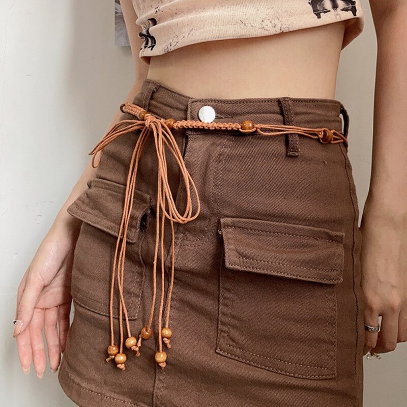 Cotton Linen Rope Retro Waistchain High Quality Accessory Decoration Belt Women's Belt