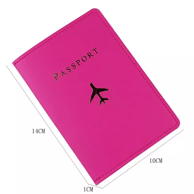 Обложка для паспорта для мужчин и женщин, искусственная кожа, для удостоверения личности, банковских карт, держатель для паспорта, аксессуары для путешествий, органайзер для паспорта, кошелек