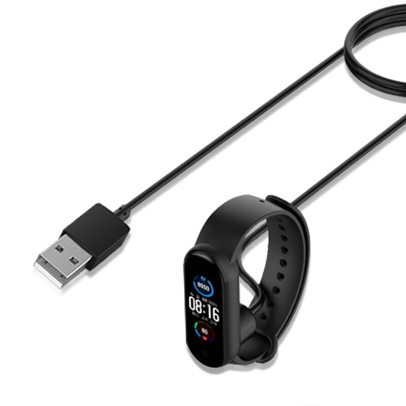 YYDS USB Charging Cable Adapter For Miband 5 6 7 Wristband Bracelet M6 Bracelet USB Adapter Cord 55cm