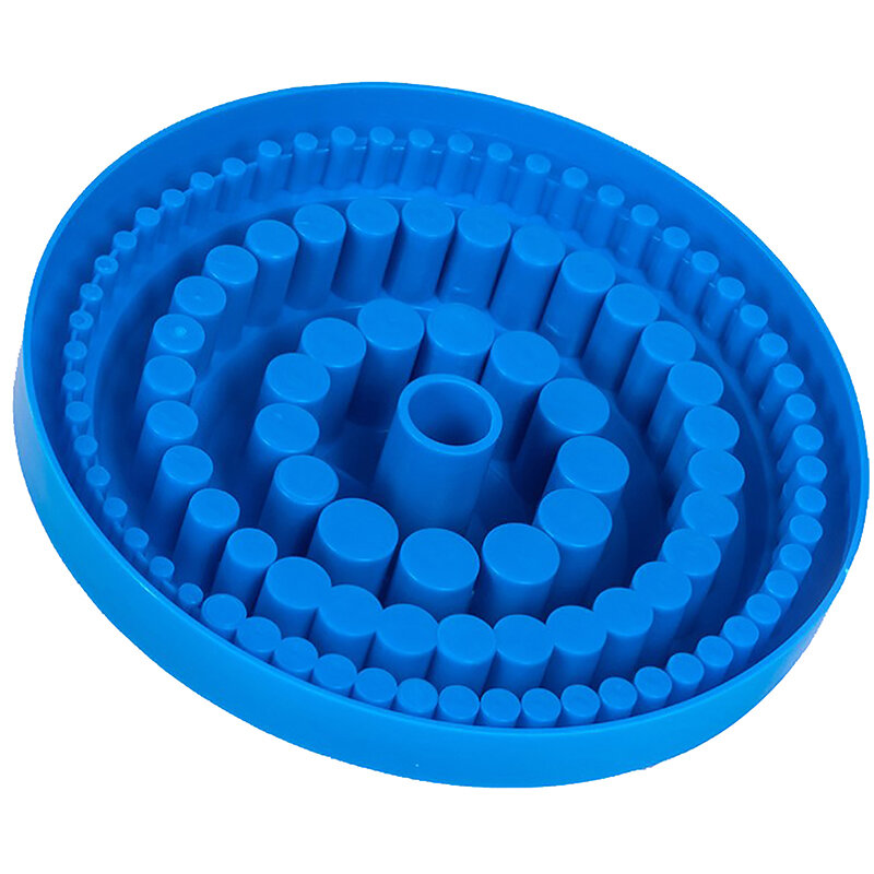 Лидер продаж, 1 шт., круглая пластиковая твердая буровая установка, 100 шт., 1-13 мм, пластиковый органайзер с голубым отверстием, контейнер