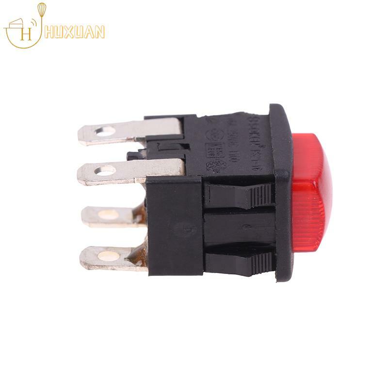 4pins 16a self-lock auf aus druckknopf wipp schalter PS21-16 mit licht heizung elektrische touch schalter für vakuum
