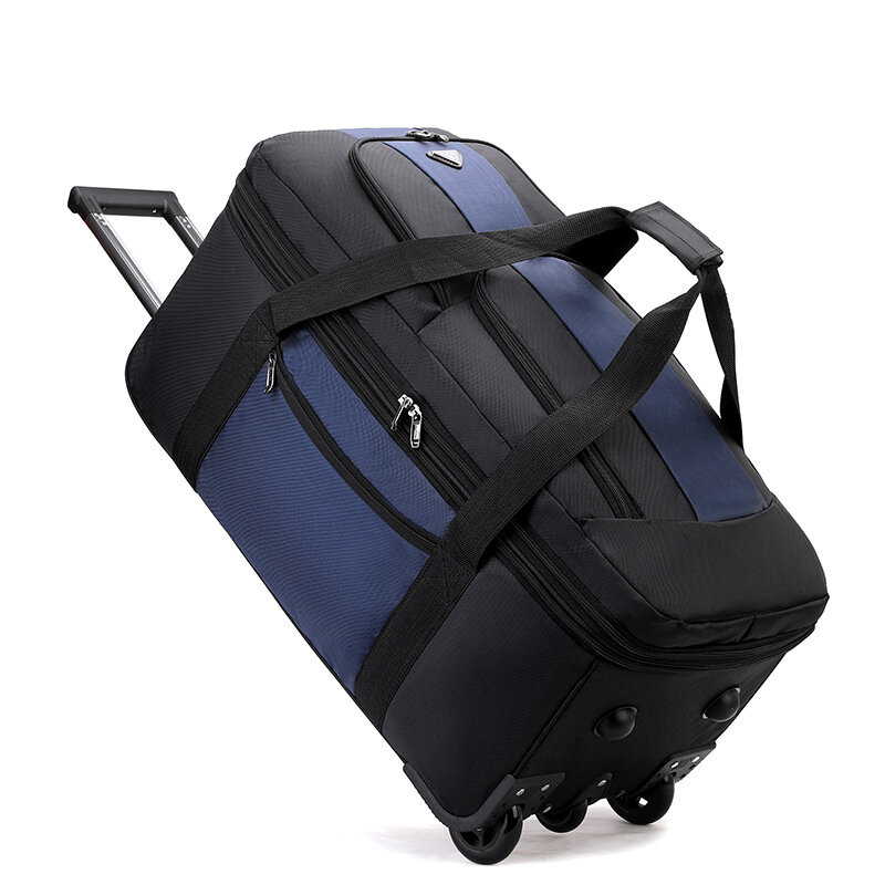 Sac de voyage à roulettes Oxford Grill Trolley, valise pliante, qualité, grande taille, organisateur de bagages, nouveau, 2024