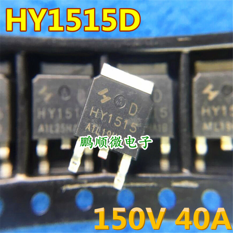 Transistor de efecto de campo de canal HY1515D TO-252 150V 40A 29 m Ω N, original, 30 piezas, en stock
