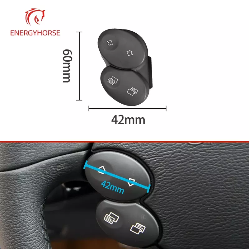 Botones de Control de interruptor de volante multifunción para coche, izquierdo y derecho para Mercedes Benz E G CLS W211 W463 W209 W219 2308202310