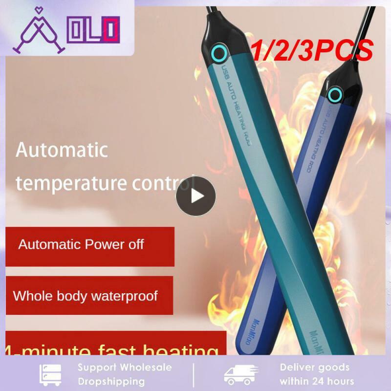 1/2/3PCS Constant Temperature Heating Rod Fun Heating Rod Vaginal Heater Sex Toys Usb Anal Vagina Male Heating Rod Green Adult