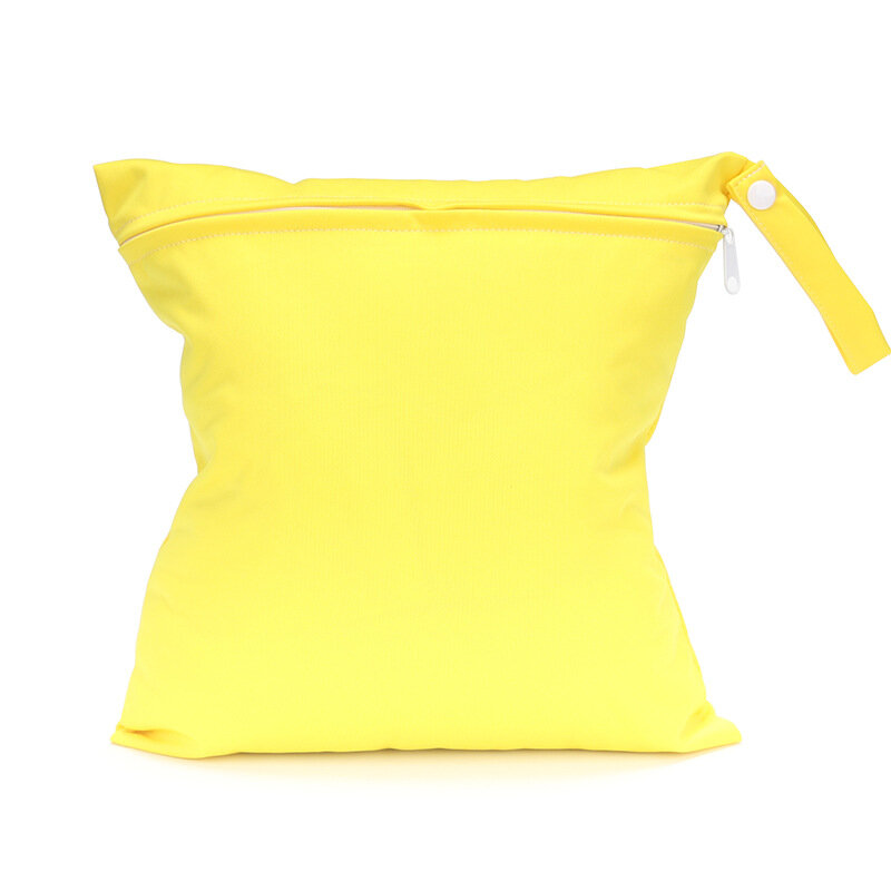ถุงซิป28X30cm แบบเดี่ยวปกป้องสิ่งแวดล้อมและกระเป๋ากันน้ำใช้ในถุงเก็บผ้าอ้อมซักได้แบบประหยัด