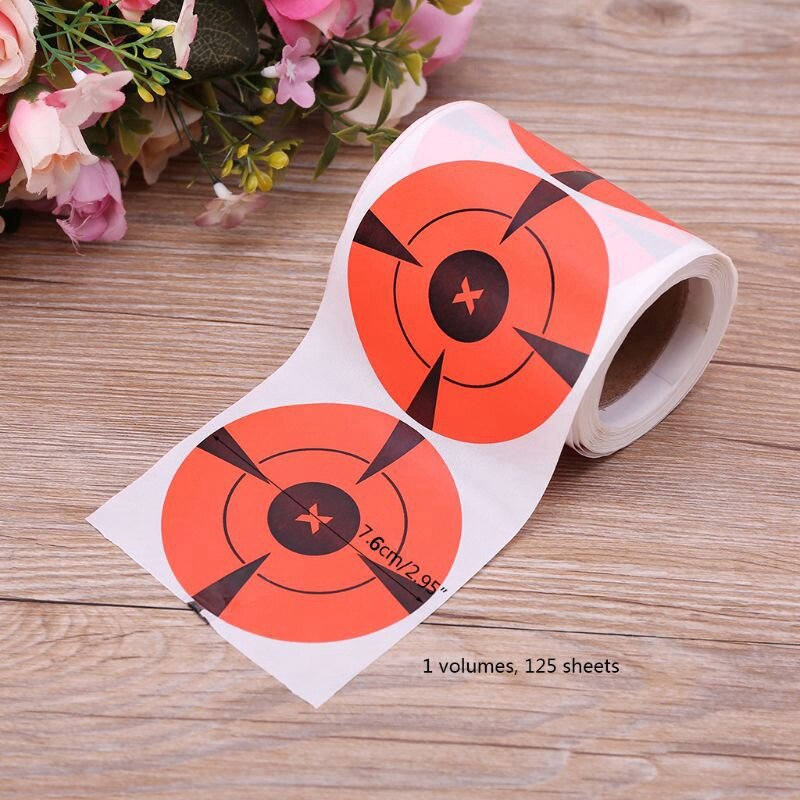ELOS-Target Stickers (Qty 250Pcs 3 pollici) bersagli autoadesivi per bersagli da caccia