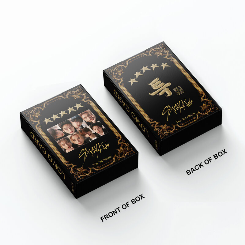 Kpop Stray Kids Lomo Cards, New Album Photocards, Felix Hyunjin fotos, conjunto de cartões de impressão, alta qualidade, 55pcs