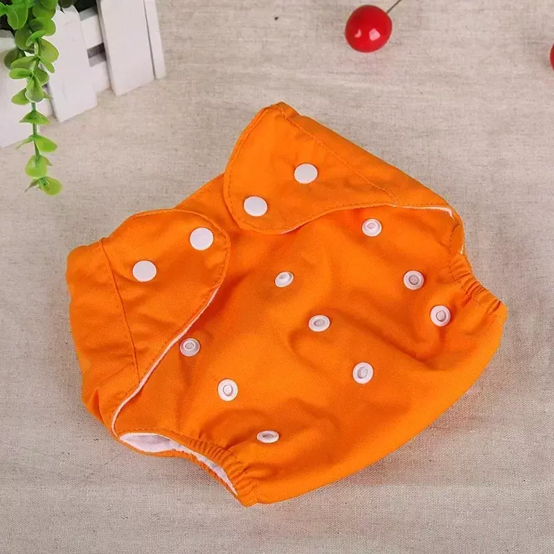 Ecological ผ้าอ้อมผ้าผ้าอ้อมซักได้ทารกแรกเกิดกันน้ำหัวเข็มขัดกางเกงชั้นในและสายรัดผ้าอ้อมสำหรับทารก3-8กก.