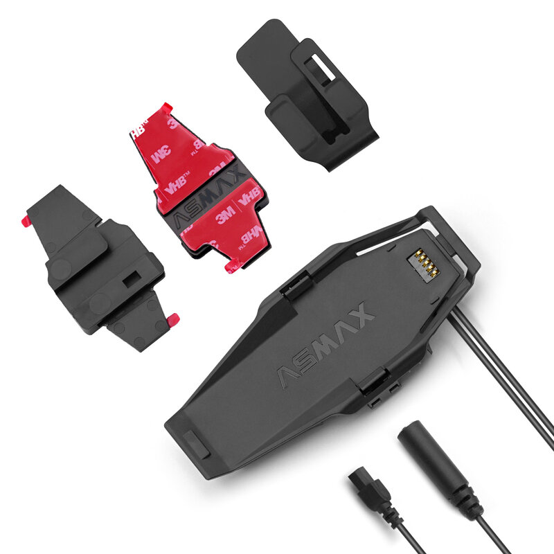 ASMAX F1 Back Clip for Motorcycle Bluetooth Headset