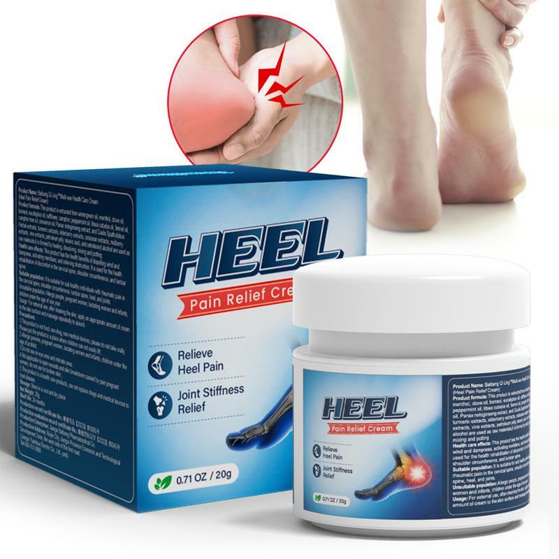Heel Relief Cream Sting Relief Cream For Heel Non-Greasy Heel Care Tool For Heel Joints Legs Heels And Other Areas