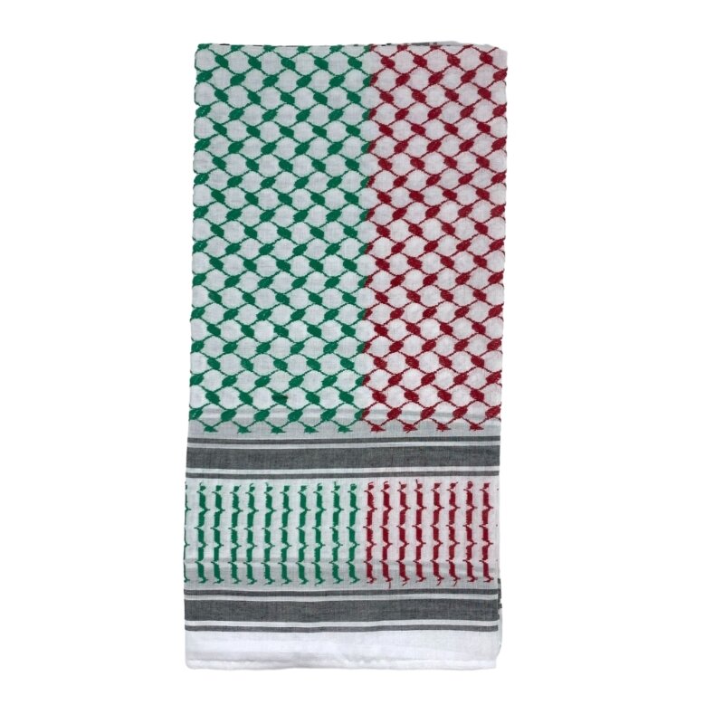50JB жаккардовый шарф в арабском стиле с геометрическим рисунком куфия-шема, квадратный шарф, легкие теплые шарфы для шеи, шарфы