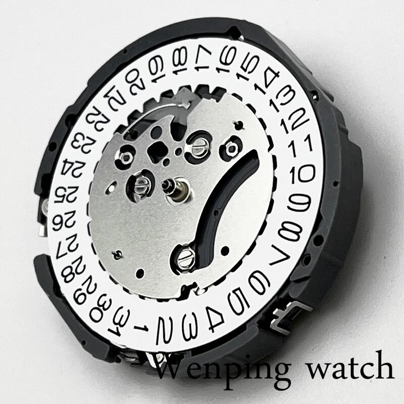 VK63 reloj de cuarzo con movimiento, cronógrafo con fecha de 3 en punto, 24 horas, para relojes VK63 VK63A, calendario único