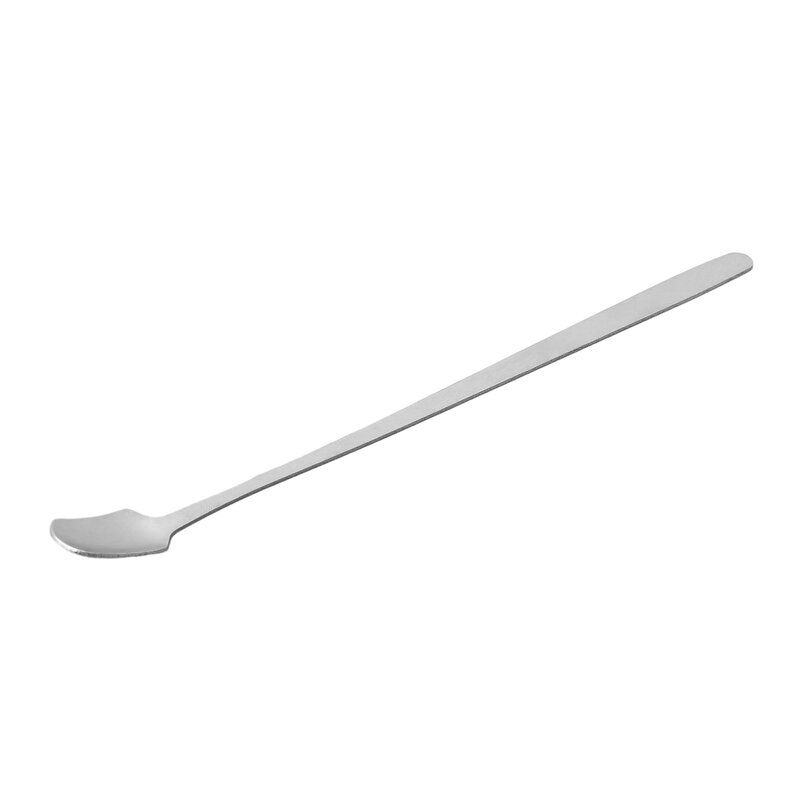 1PC Long Handle Stainless Steel Coffee Spoons Milk Spoon Teaspoon Coffee Stirrers Glass Polishing Process Kitchen Bar Supplies