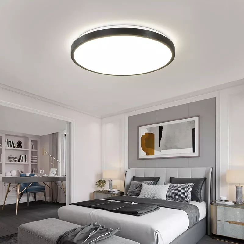 Modern LED Ceiling Light, Lustre de teto, Iluminação para sala de estar, Quarto, Sala de jantar, Cozinha, Corredor, Corredor