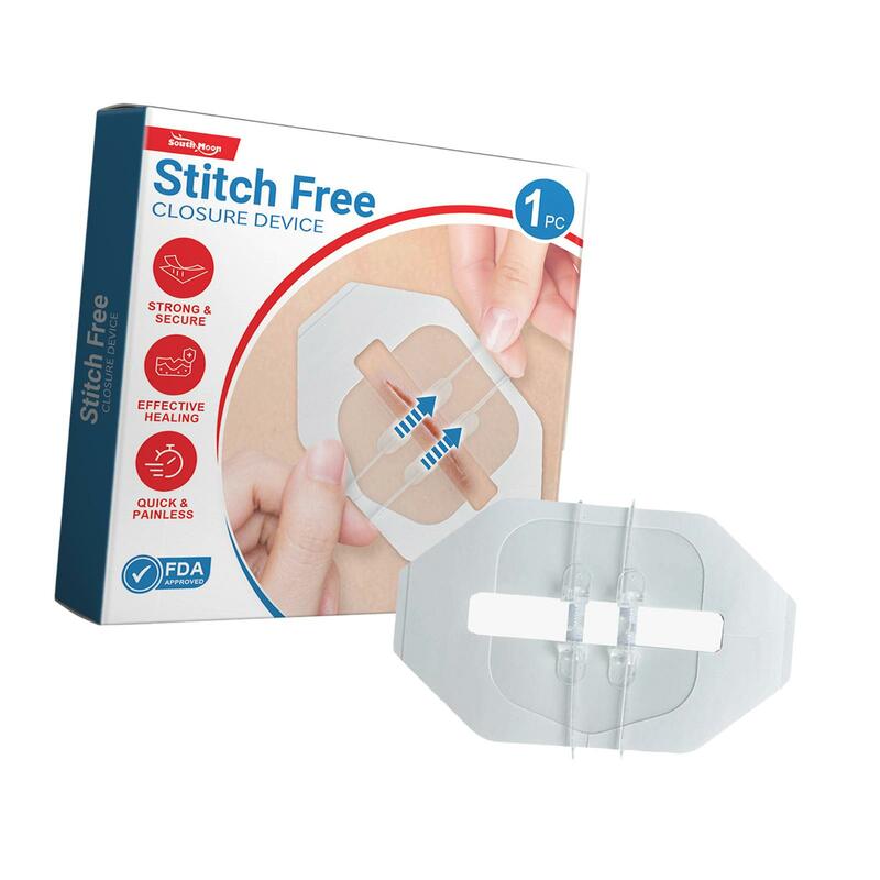 Emergency Wound Closures Zipper without Stitches Painless Emergency Stitches Bandage for First Aid Post Surgery Wound Care Tear