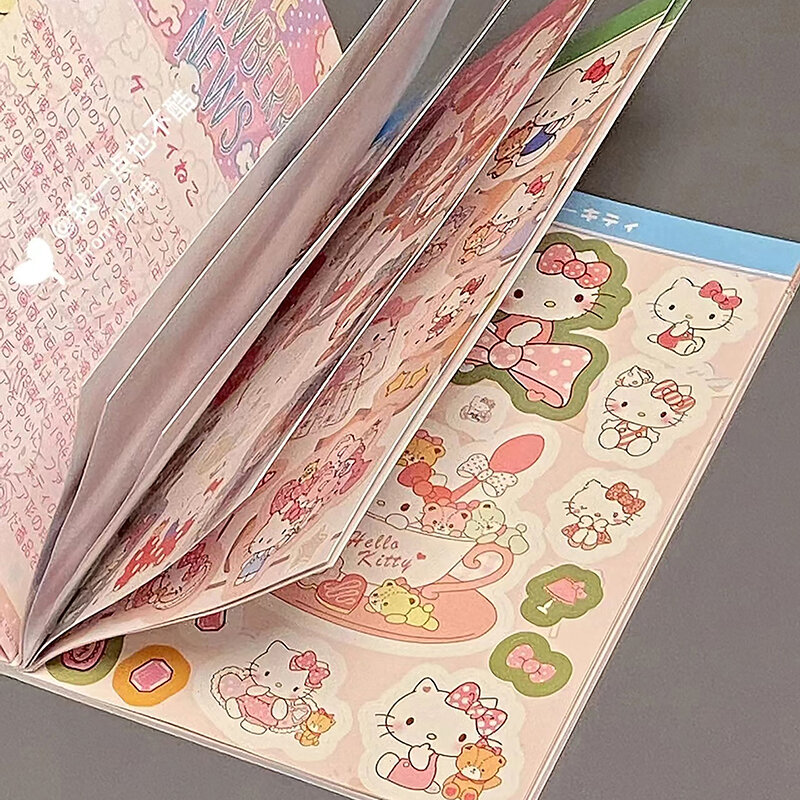 Sticker Book Card Cartoon Kawaii Sticker Hand Account Decoration For Girls Gifts