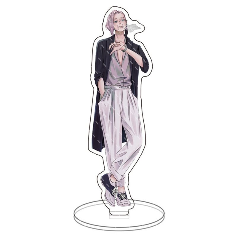 Anime tóquio vingadores acrílico suporte figura manjiro ken takemichi hinata atsushi modelo placa de mesa decoração sinal de pé fãs presentes