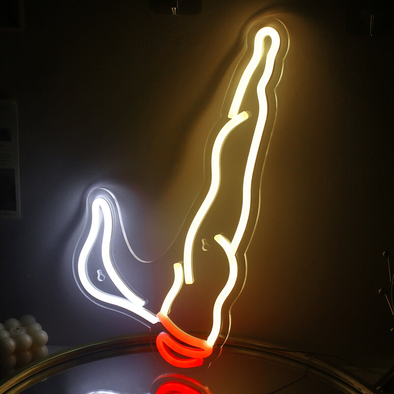 Papierosy Neonowe Znaki Światła LED Artystyczna Lampa Ścienna Logo Do Sypialni Dom Bar Hotel Palenie Obszar Świetlny Znak USB Ręcznie Robione Ozdoby