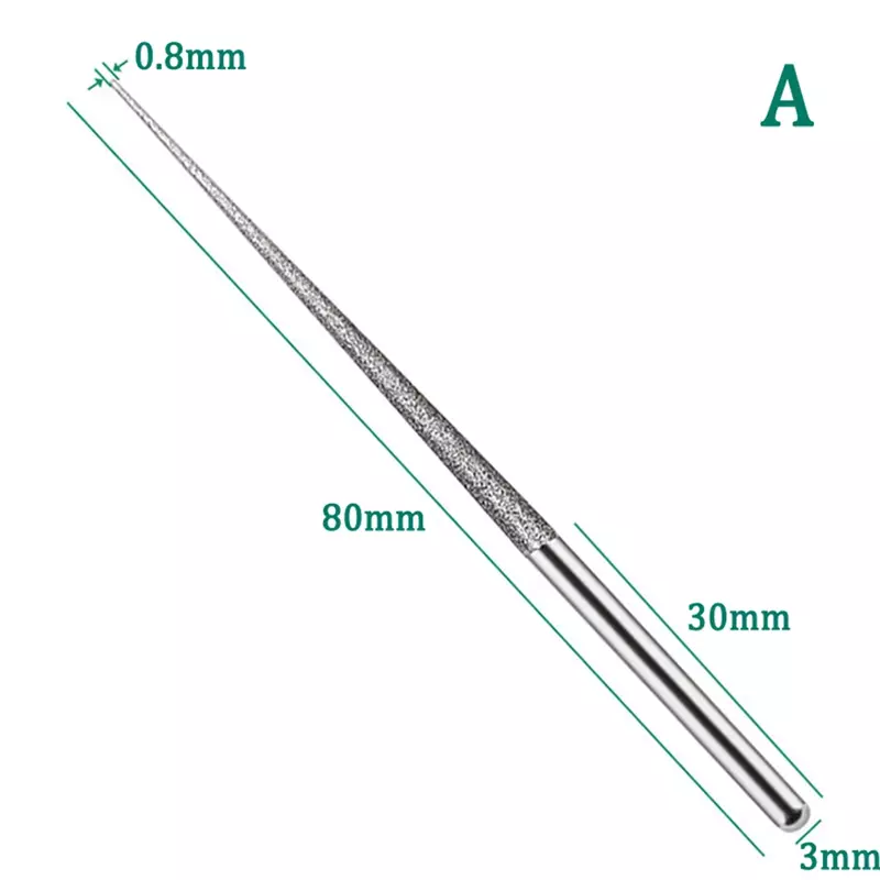 Practical High Quality Carving Needle Drilling 3mm Hand Drill Mini Drill 1 PCS Carving Needle Diamond Drilling