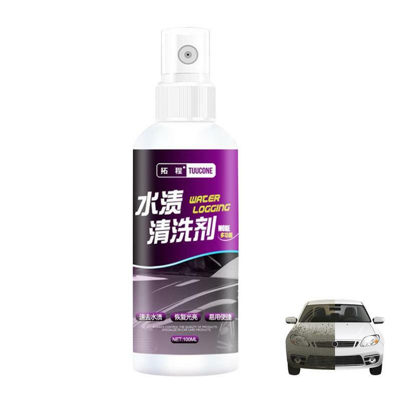 100ml Car Water Stain Cleaner Universal Water Damage Watermark Remover Car Dirt Body Acid Rain Spot Cleaning Agent Car Supplies