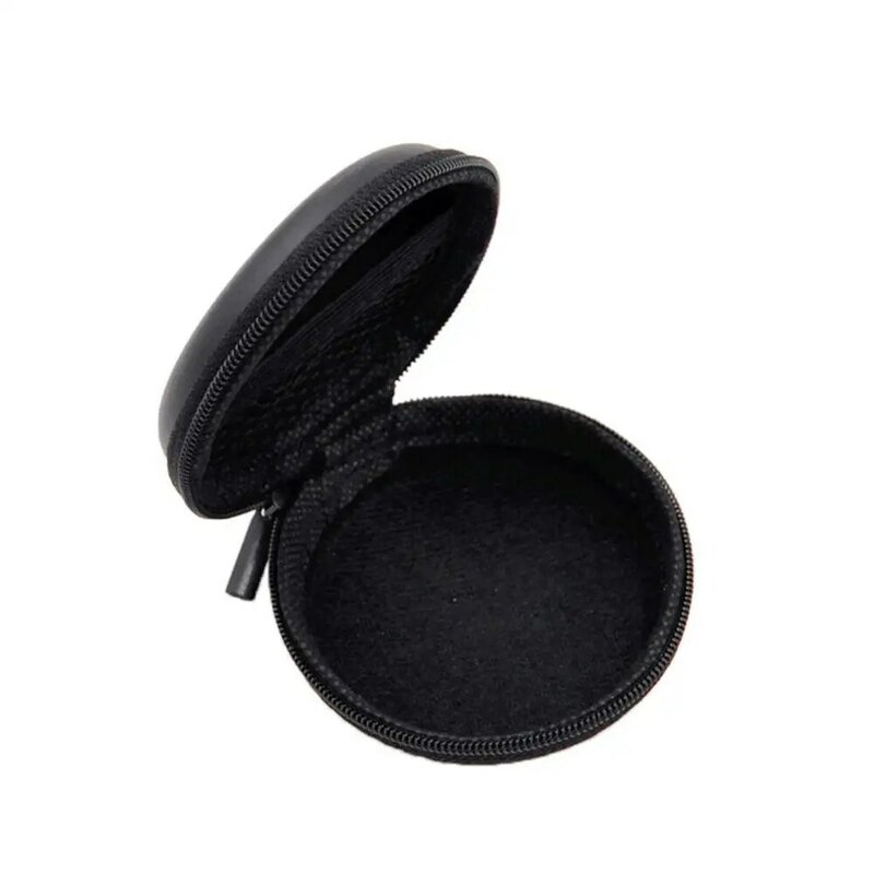 Multifunctional Shockproof Round Zipper Storage Bag Earphone Organizer Pouch For Earphone Headphone Accessories Earbuds Case Box