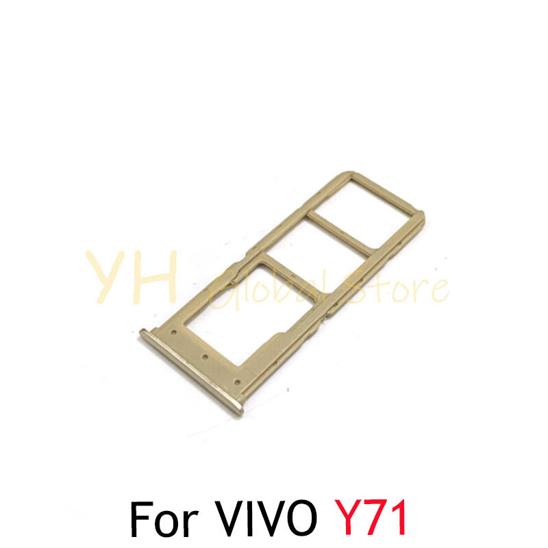 สำหรับ VIVO Y71 Y73 Y73S Y81ซิมช่องเสียบบัตร Y81S ที่ใส่ถาดอะไหล่ซ่อมซิมการ์ด