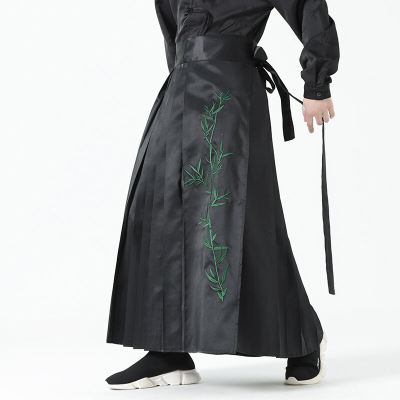 Mode Männer weites Bein Rock Hosen Harajuku Stil Harem Hosen männlich Vintage lose lässige Männer Frau Hosen neue Streetwear