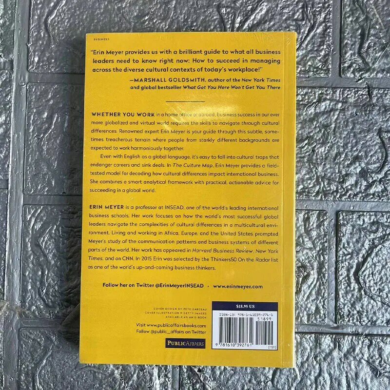 De Cultuurkaart Door Erin Meyer Te Decoderen Hoe Mensen Denken, Leiden En Dingen Gedaan Krijgen Paperback Boek In Het Engels