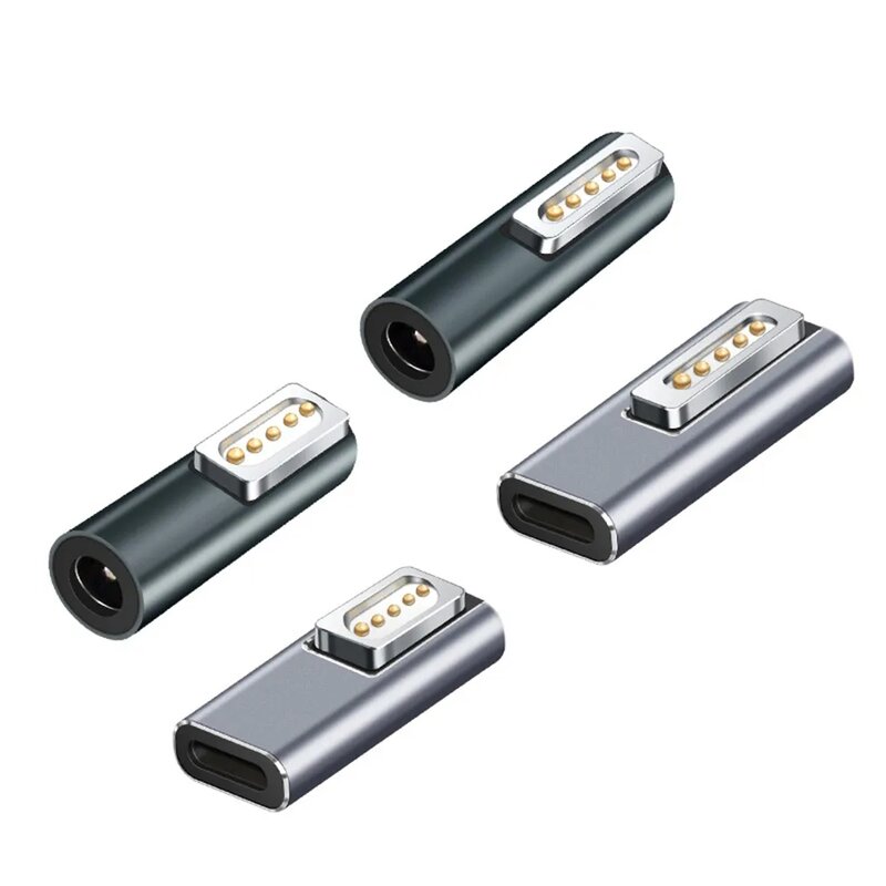 Magnetyczne złącze adaptera USB C szybka ładowarka PD do wtyczki magnetycznej typu C do Magsafe 2/1 dla MacBook Air/Pro 5A20V
