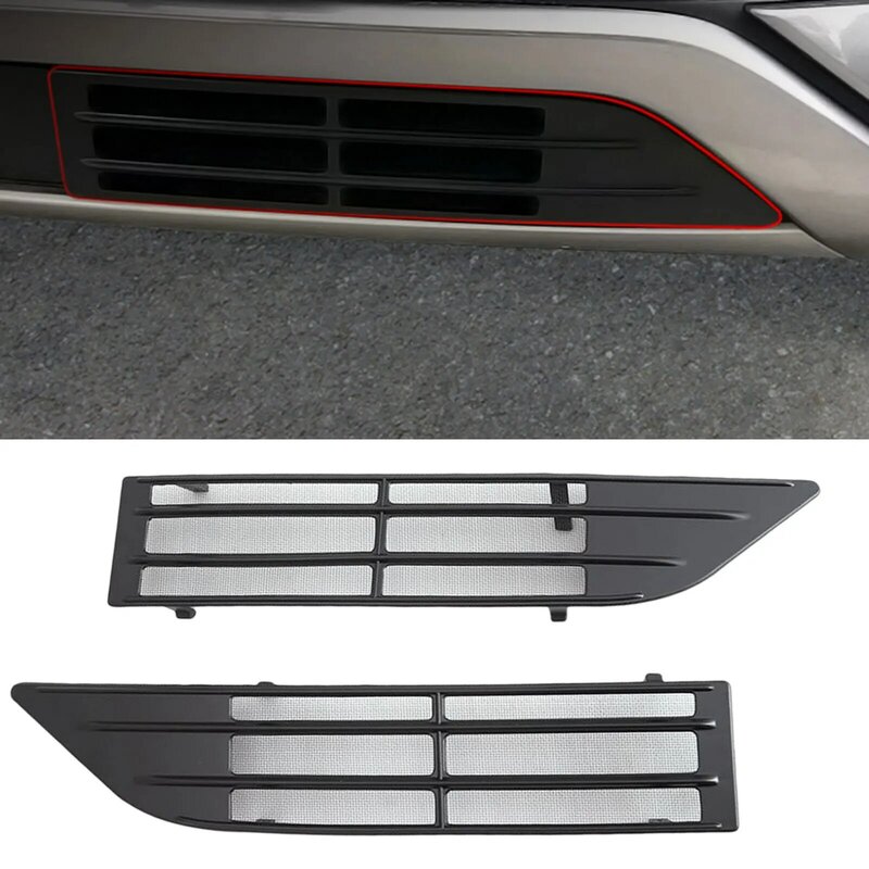 2x Front Grille Mesh Net Cover Spare Parts Replacement Durable for Byd Atto 3 Yuan Plus Water Tank Middle Net Protective Cover