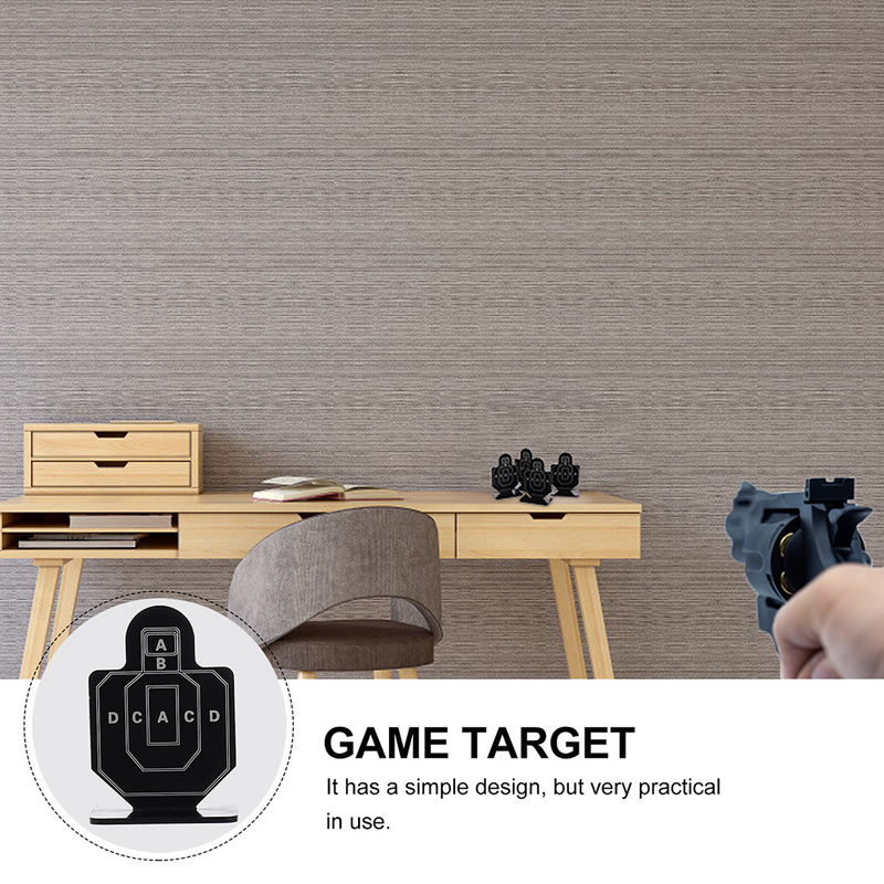 Shooting Training Silhouette Shooting Metal Steel Targets Aluminum Alloy Exploding Targets Indoor For