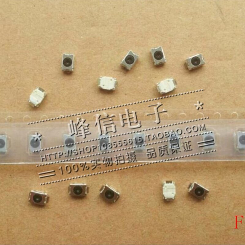 Interruptor de parche japonés de 10 piezas, 2 pies, 3x4x1,5, microbotón, resistente al agua y al polvo