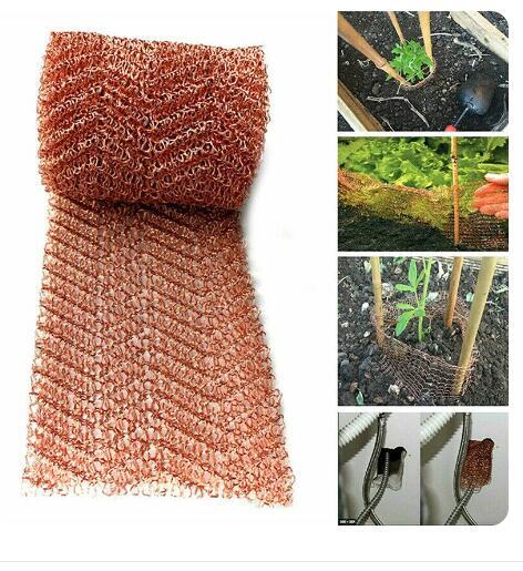Filtro de malha de cobre para evitar ratos Roedores, lesmas e caracóis Control Net, Garden Plant Protection, blindagem Net, 3 m, 6 m, 12m