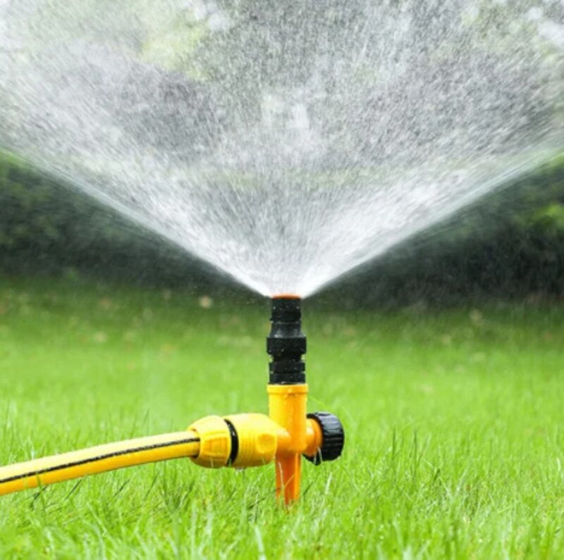 Einstellbare 360-Grad-Sprinkler automatische Rasen bewässerungs kopf Pflanzen bewässerungs system Boden bewässerungs gerät